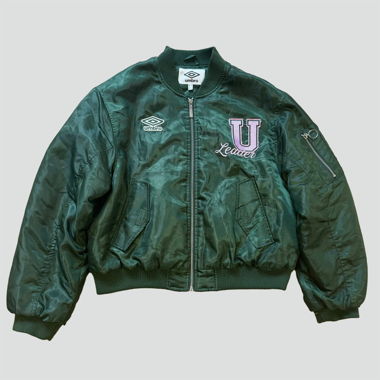 Vintage "Leader U" Umbro Bomber jacket