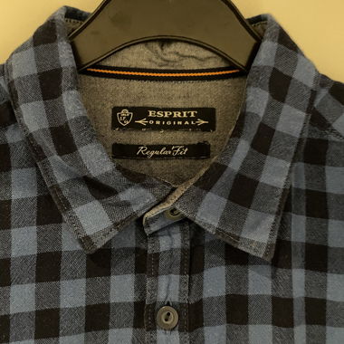 2 kurzärmlige karierte Hemden Tom Tailor & Esprit