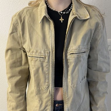 Beige Zara Workjacket
