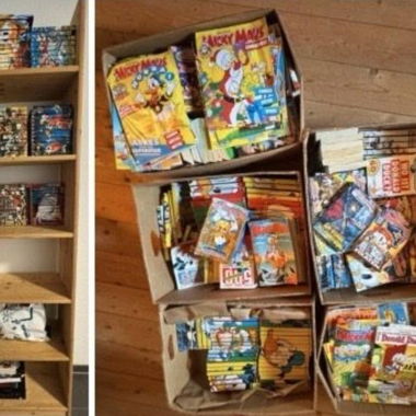Grande collection de Mickey Mouse LTB et de magazines.