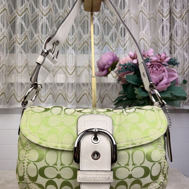Pièce rare Coach Soho menthe verte 100% originale