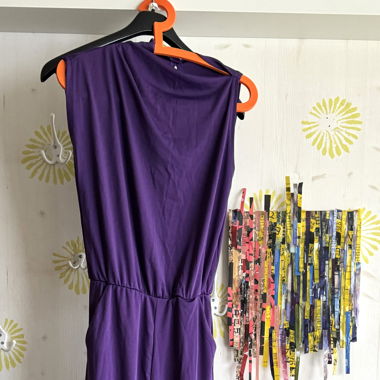 Einteiler / Overall violett / S / NEU