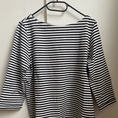 NEU Cecil Pulli schwarz weiss L