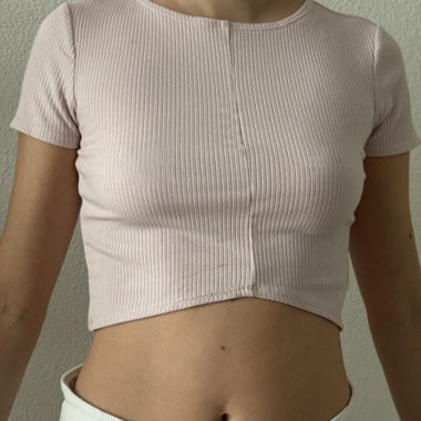 Rosa Rib Crop Top