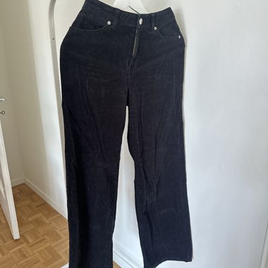 Black Corduroy Trousers