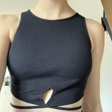 Croptop black