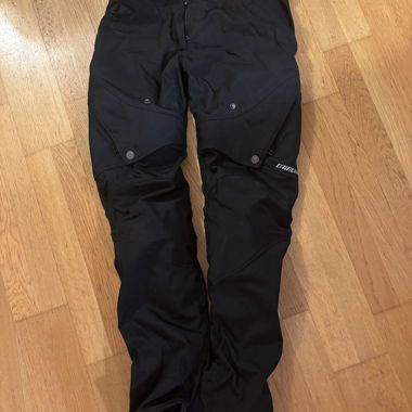 Black Dainese Motorcycle Pants
