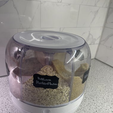 Rotierende Getreidespeicherbox