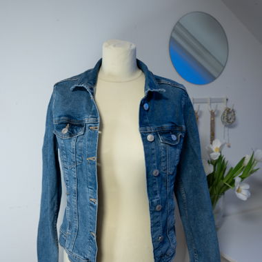 Blue denim jacket
