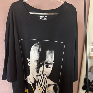 T-shirt long Tupac 