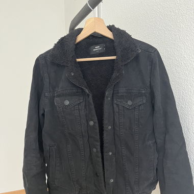 Dr. Denim Jeansjacke mit Innenfutter