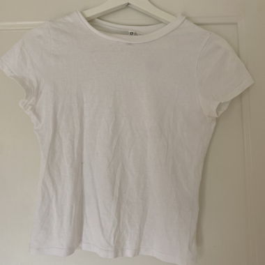 T-shirt basic H&M bianco XXS