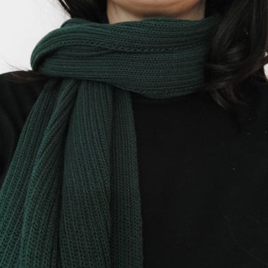 Dark Knit Scarf