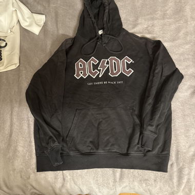 Felpa AC/DC nera
