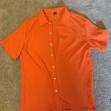 Orange shirt