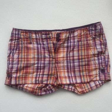 Cute Checkered Low Rise Shorts