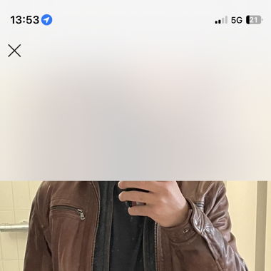 paul kehl lederjacke, gr. S