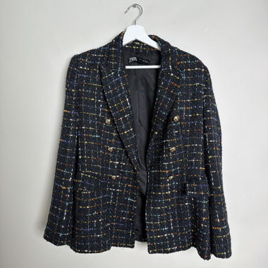 Blazer in tweed Zara