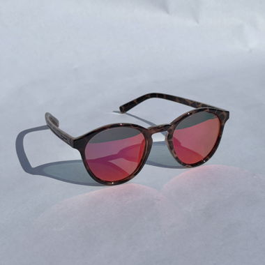 Polaroid Pink Mirror Tortoiseshell Sunglasses