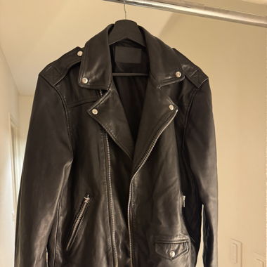 All saints - Black leather bikers jacket