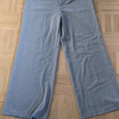 Pantalon large gris H&M