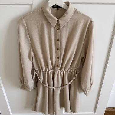 ZARA - Beigekleid - Grösse S