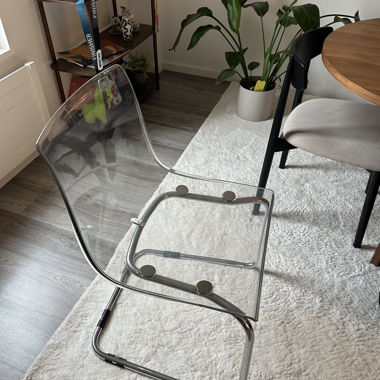 Transparent Freischwinger Chair