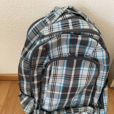 Dakine checkered backpack