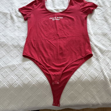 Body rosso Terranova XL