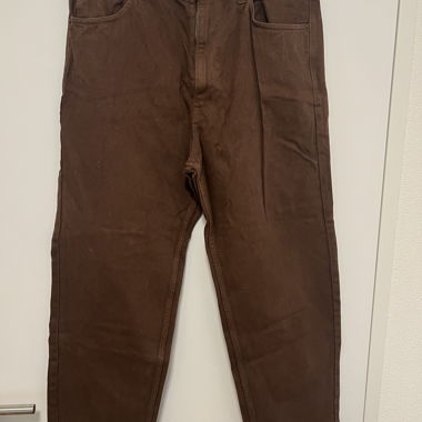 Brown Bershka Baggy Jeans
