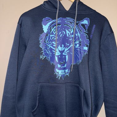 Sweat à capuche bleu foncé (Lee Cooper)