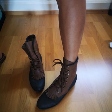 Lederstiefel