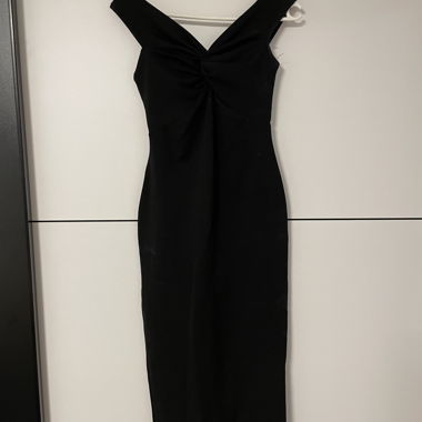 Robe midi noire