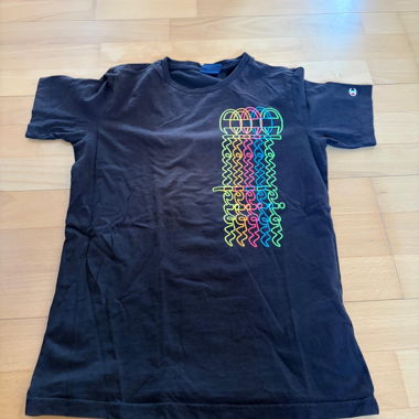 T-shirt Champion nero per bambini