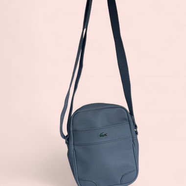 grau, beige  lacoste tasche, vintage altes model