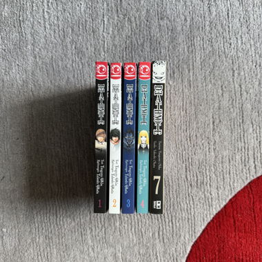 "Death Note" - Manga 1-4, 7