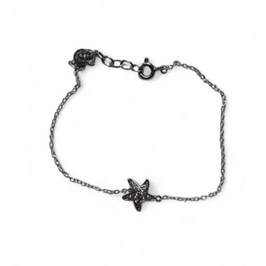 Armband mit Seestern aus Edelstahl
