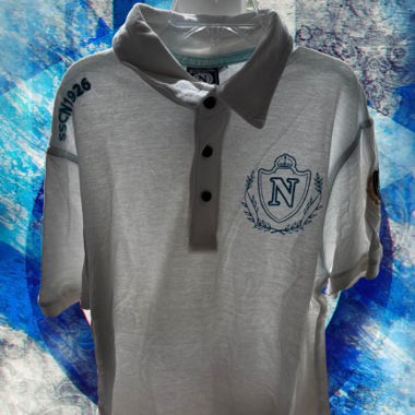 Polo vintage SSC Napoli bianco