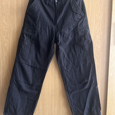Pantaloni cargo neri Taglia S