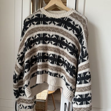 Pull & Bear Knitted Sweatshirt