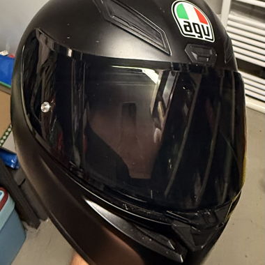 Casco moto AGV K1 nero opaco