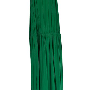 Robe longue verte