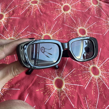 Lunettes rétro rectangulaires 