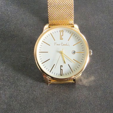 Golden Pierre Cardin Watch