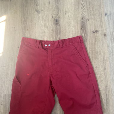 Red shorts