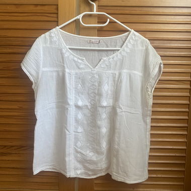 Weisse Bluse Casual by GEMO