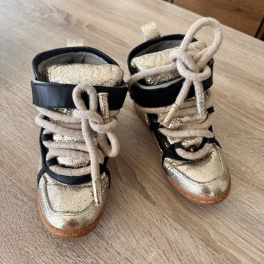 2025 Boho Wedge Sneakers  Isabel Marant-Inspired
