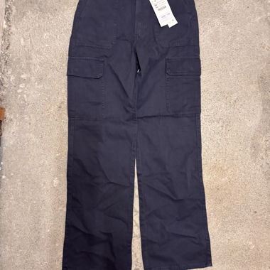 ZARA Cargo-Hose schwarz Gr. 34