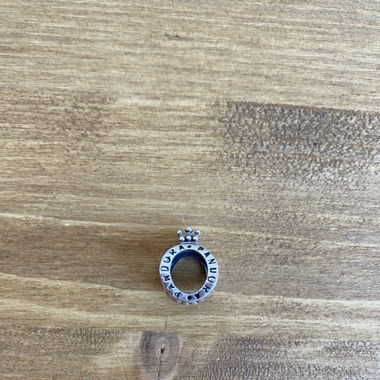 Pandora Logo & Crown Charm