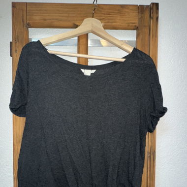 T-shirt gris chiné